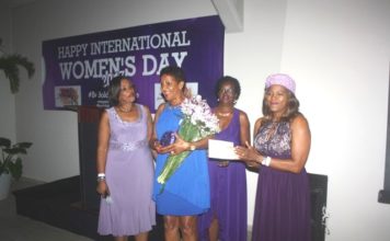Introduction of Idaline Martina by President of Peridot Foundation Gracita Arrindell