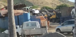 BREAKING NEWS: Local authorities raid Pond Island metal scrap company