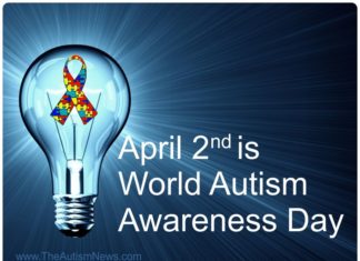 Sunday is World Autism Awareness Day