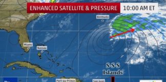 Storm possibly forming… way north of the Caribbean