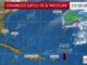 Storm possibly forming… way north of the Caribbean