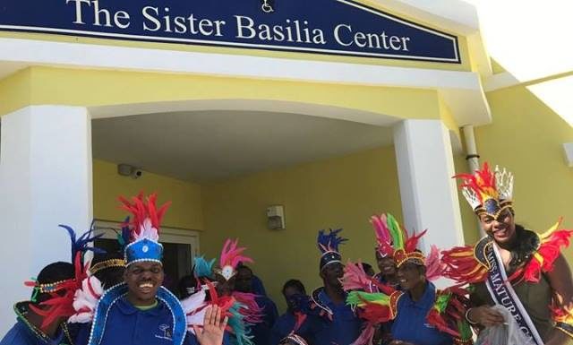 Miss Mature donates costumes to Sr. Basilia Center