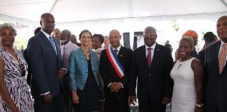 Government of Sint Maarten Delegation attend The Inauguration Ceremony of President Daniel Gibbs