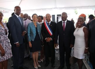 Government of Sint Maarten Delegation attend The Inauguration Ceremony of President Daniel Gibbs