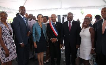 Government of Sint Maarten Delegation attend The Inauguration Ceremony of President Daniel Gibbs