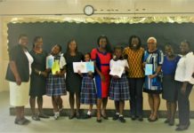 Rotary Sunrise Congratulates Winners of Butterfly Story Book Contest: Khushi J. Soneji and Nagely Andular Vargas