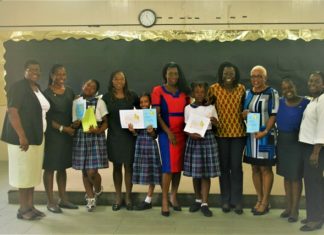 Rotary Sunrise Congratulates Winners of Butterfly Story Book Contest: Khushi J. Soneji and Nagely Andular Vargas