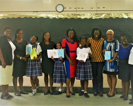 Rotary Sunrise Congratulates Winners of Butterfly Story Book Contest: Khushi J. Soneji and Nagely Andular Vargas