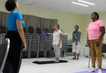 Seniors Enjoy D’OGA Dance and Yoga Session