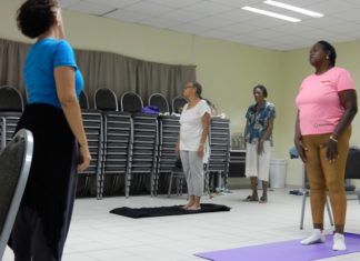 Seniors Enjoy D’OGA Dance and Yoga Session