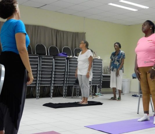 Seniors Enjoy D’OGA Dance and Yoga Session