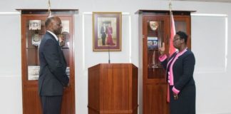 Appointment and Oath taking ceremony for new Minister of TEATT