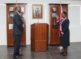 Appointment and Oath taking ceremony for new Minister of TEATT