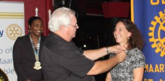 Femke Jansen is Rotary Club of St. Maarten-Mid Isle newest member