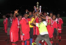 Reggae Lions crowned football champions 2016-2017