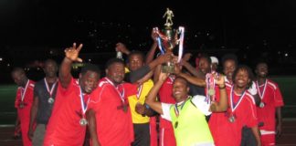 Reggae Lions crowned football champions 2016-2017