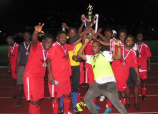 Reggae Lions crowned football champions 2016-2017