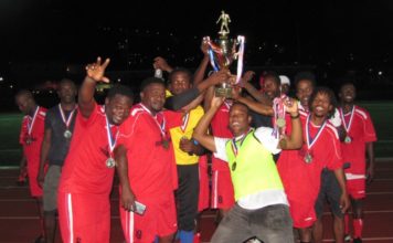 Reggae Lions crowned football champions 2016-2017