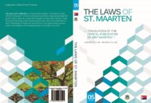 The Laws of St. Maarten books in English are “going like hot bread”