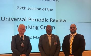 Minister of Justice Boasman defends Sint Maarten in Geneva