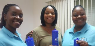 SZV donates Water Bottles for CPS Vaccination Open House on Saturday
