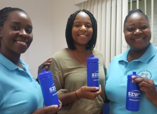 SZV donates Water Bottles for CPS Vaccination Open House on Saturday