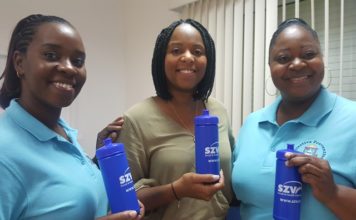 SZV donates Water Bottles for CPS Vaccination Open House on Saturday