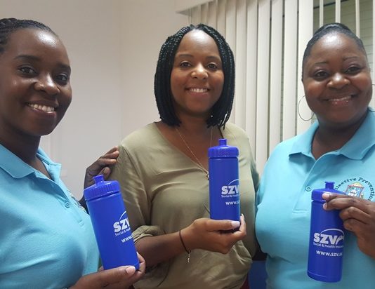 SZV donates Water Bottles for CPS Vaccination Open House on Saturday