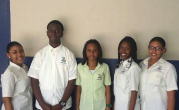 Sundial School presents team for Junior Minister of Tourism Inter-Scholastic Panel Discussion