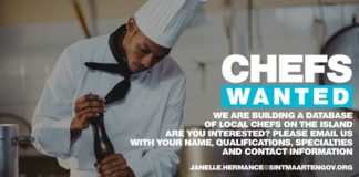 Tourist Bureau calls on all Chefs to Register