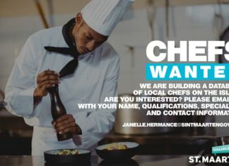 Tourist Bureau calls on all Chefs to Register