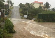 Piden a los automovilistas permanecer fuera de las carreteras debido a las inundaciones