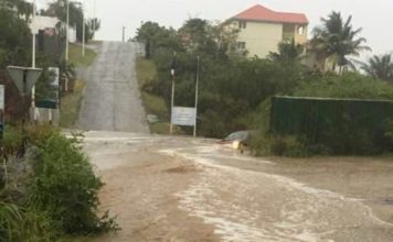 Piden a los automovilistas permanecer fuera de las carreteras debido a las inundaciones