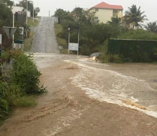 Piden a los automovilistas permanecer fuera de las carreteras debido a las inundaciones
