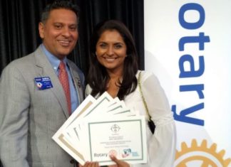 THE ROTARY CLUB OF SINT MAARTEN RECOGNIZED AT 43RD ANNUAL DISTRICT CONFERENCE