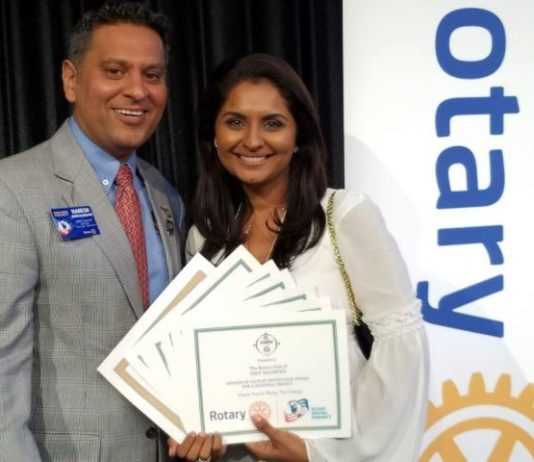 THE ROTARY CLUB OF SINT MAARTEN RECOGNIZED AT 43RD ANNUAL DISTRICT CONFERENCE