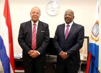 New Consul of Guyana Pays Courtesy Visit To Prime Minister Marlin