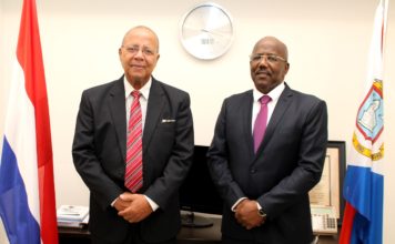 New Consul of Guyana Pays Courtesy Visit To Prime Minister Marlin