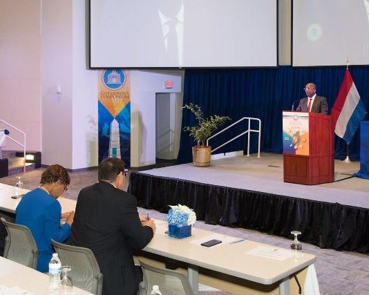 Address of PM William Marlin at the Governor’s Symposium on “ICT Governance – Shaping Our Future”