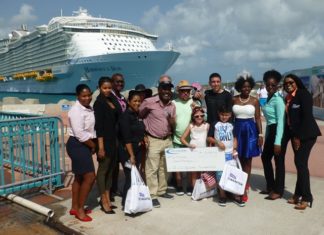 Miami Family Barril becomes One Millionth Cruise Passenger for 2017