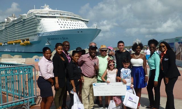Miami Family Barril becomes One Millionth Cruise Passenger for 2017