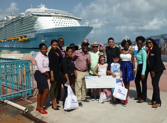 Port SXM One Millionth Cruise Pax JUN 2017