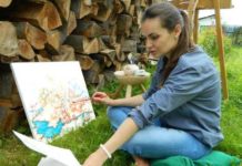 Romanian artist Stefania Nistoreanu sells painting using Bitcoin