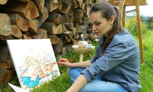 Romanian artist Stefania Nistoreanu sells painting using Bitcoin