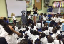 Nature Foundation Visits Schools for Shark Week to Give Information on Shark Conservation