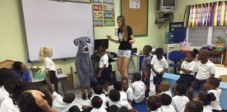 Nature Foundation Visits Schools for Shark Week to Give Information on Shark Conservation