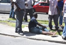 Another scooter accident on Bush Road