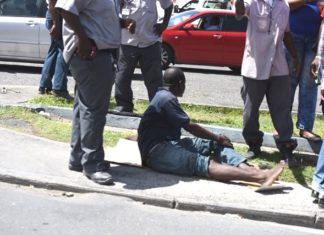 Another scooter accident on Bush Road