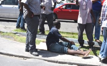 Another scooter accident on Bush Road