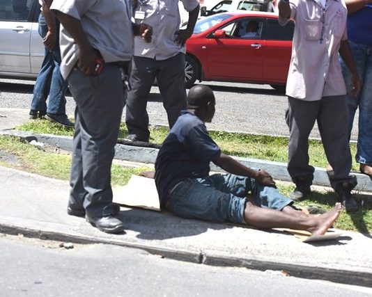 Another scooter accident on Bush Road